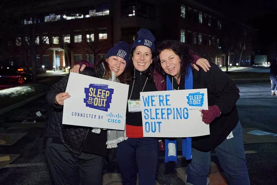 Covenant Home Boston Sleep Out Volunteers