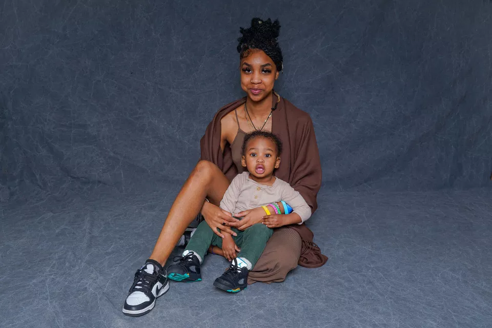 Covenant Home alumni mother and son - Erika and Armani | shelters for pregnant women and youth