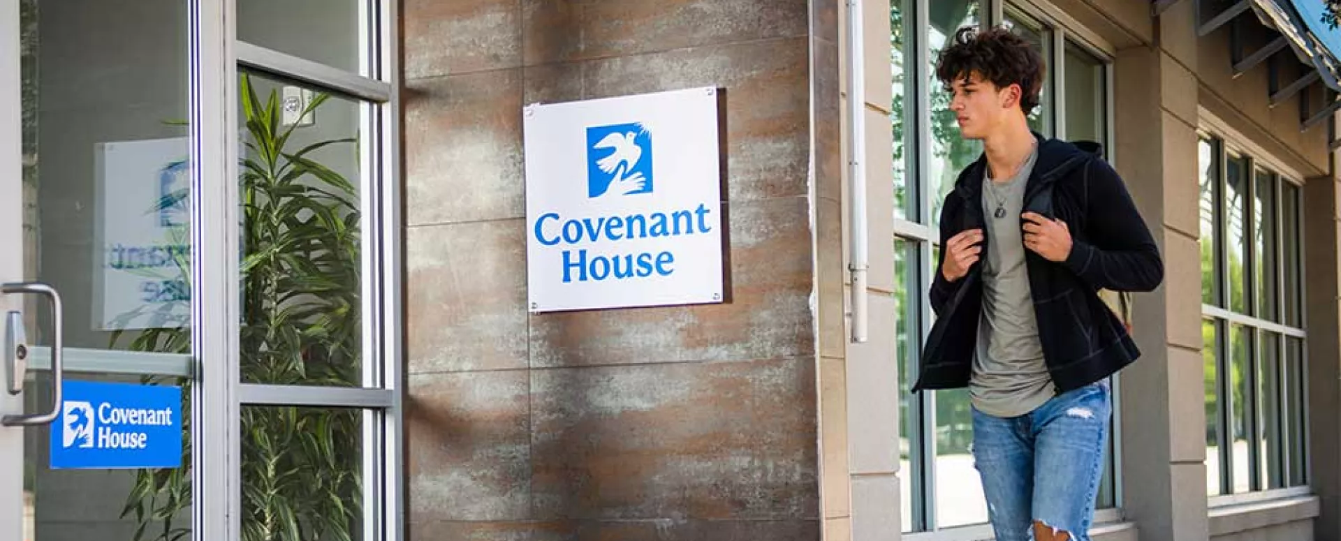 former homeless youth entering Covenant Home | Youth Homelessness