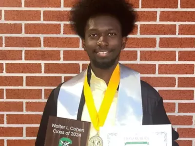 Covenant Home high school graduate and former homeless teen Elijah